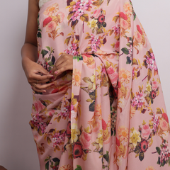 Crepe digital print 10