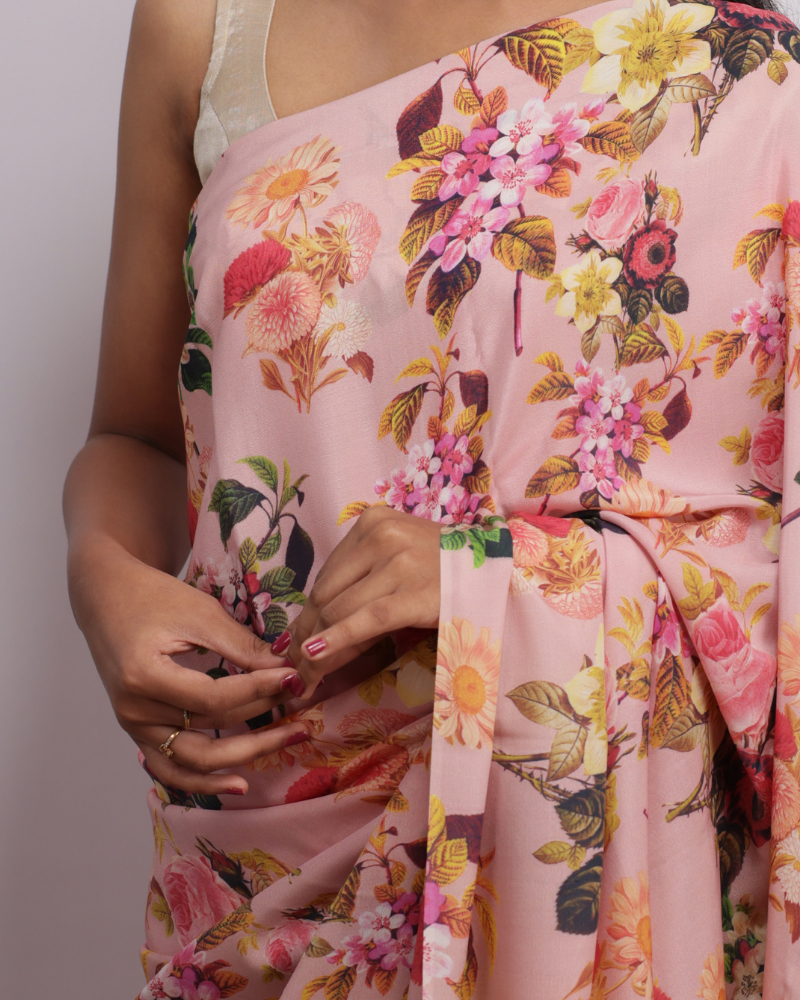 Crepe digital print 10