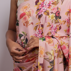 Crepe digital print 10