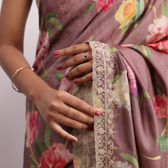 Tussar silk saree 11
