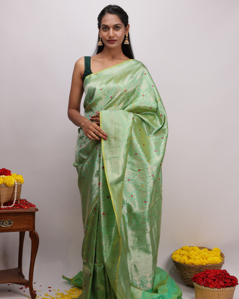 Banarasi silk saree 13