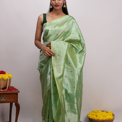 Banarasi silk saree 13