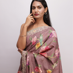 Tussar silk saree 11