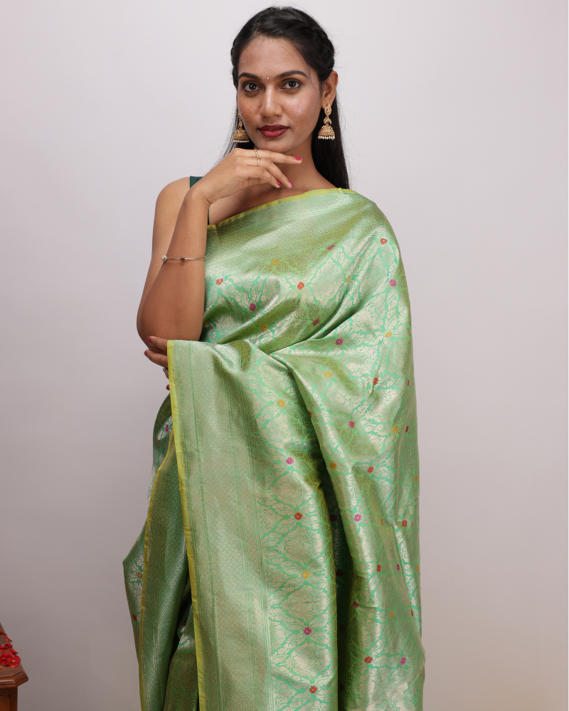 Banarasi silk saree 13