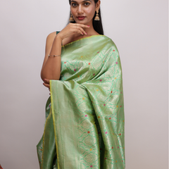 Banarasi silk saree 13